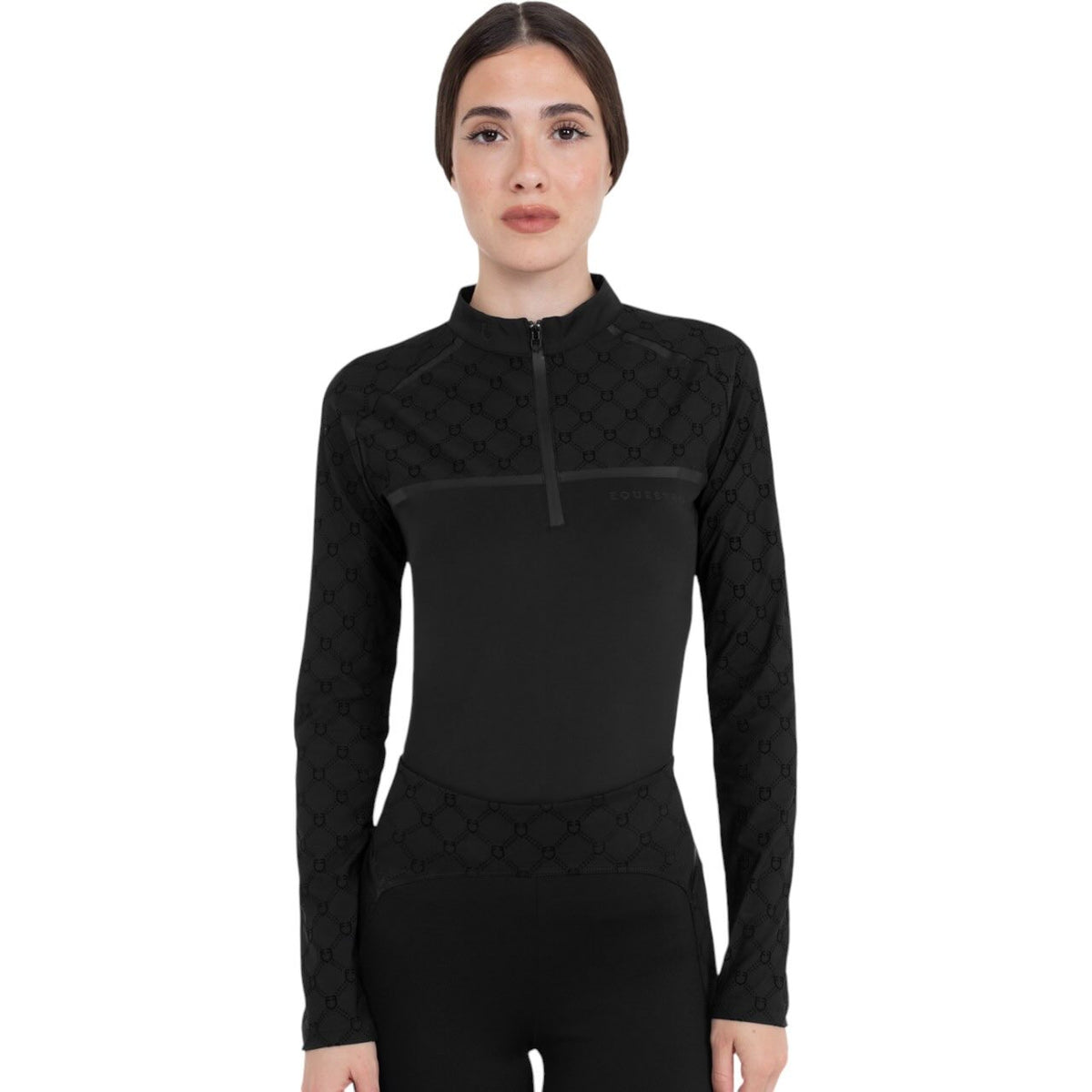 Poloshirt Damen Langarm Monogramm HW26 Trainingspolo