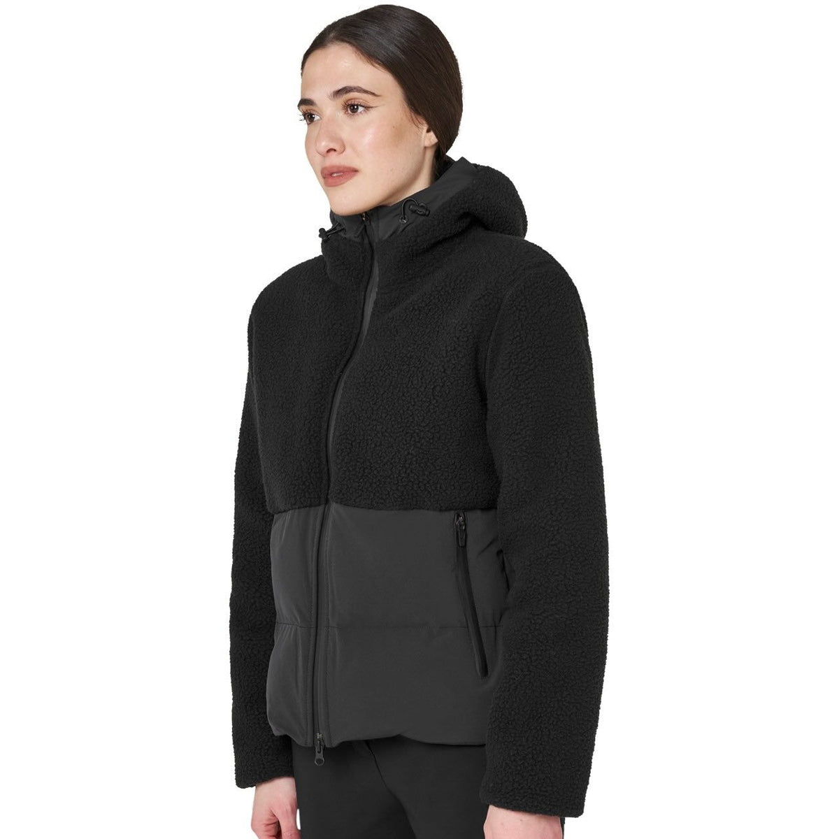 Jacke Damen Teddy-Einsätze HW26 Pufferjacke