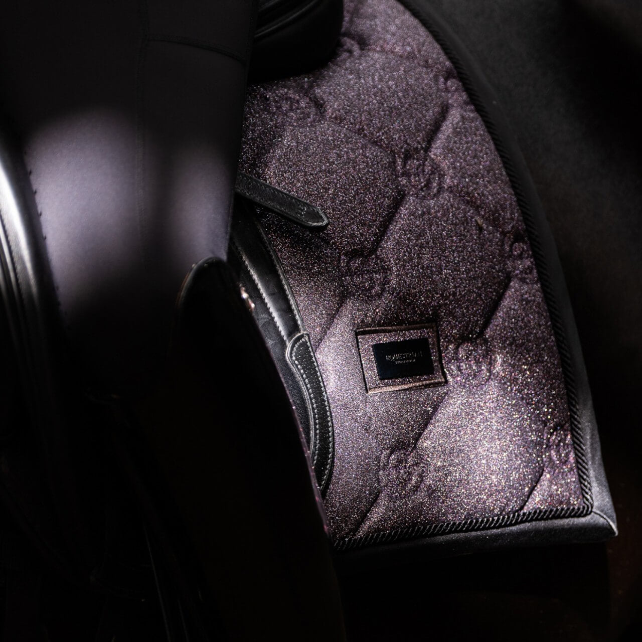 Dressurschabracke Purple Glimmer Schabracke