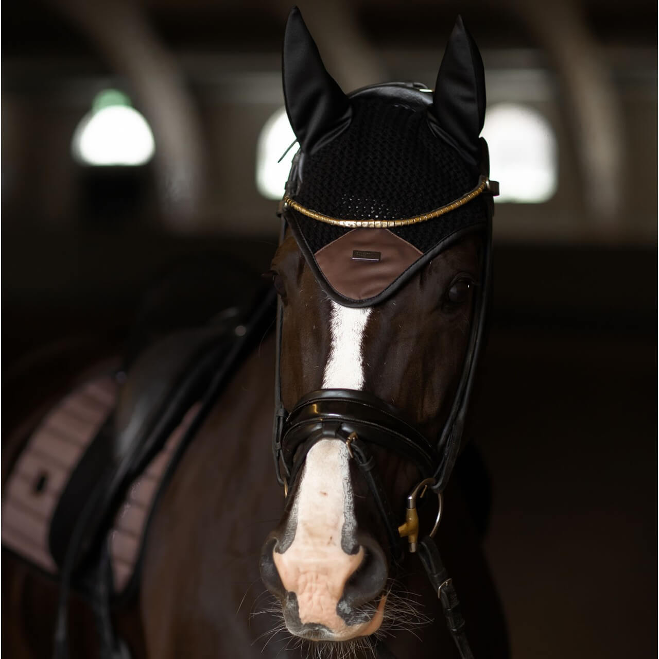 Fliegenhaube Sportive Modern Mocha Fliegenohren