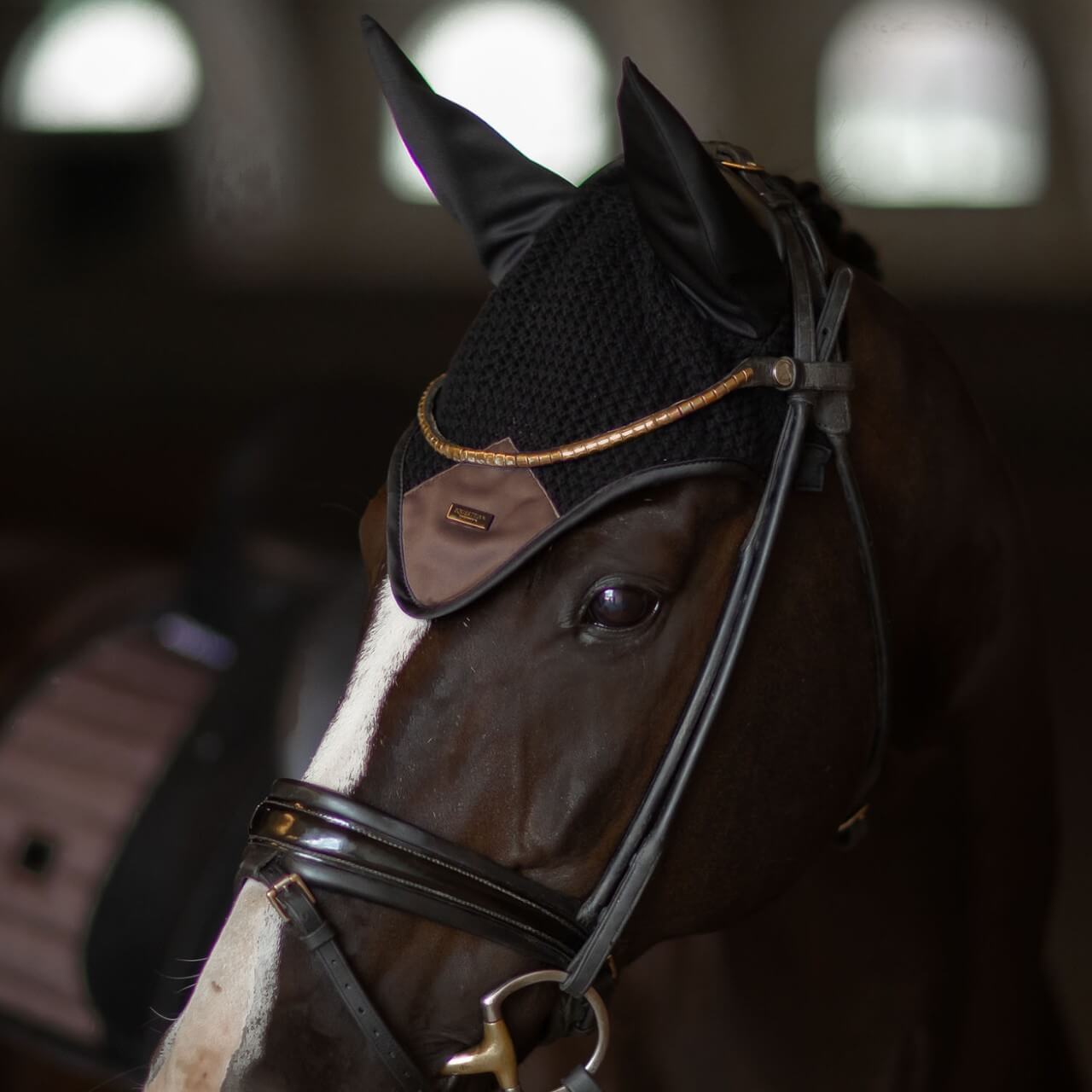 Fliegenhaube Sportive Modern Mocha Fliegenohren