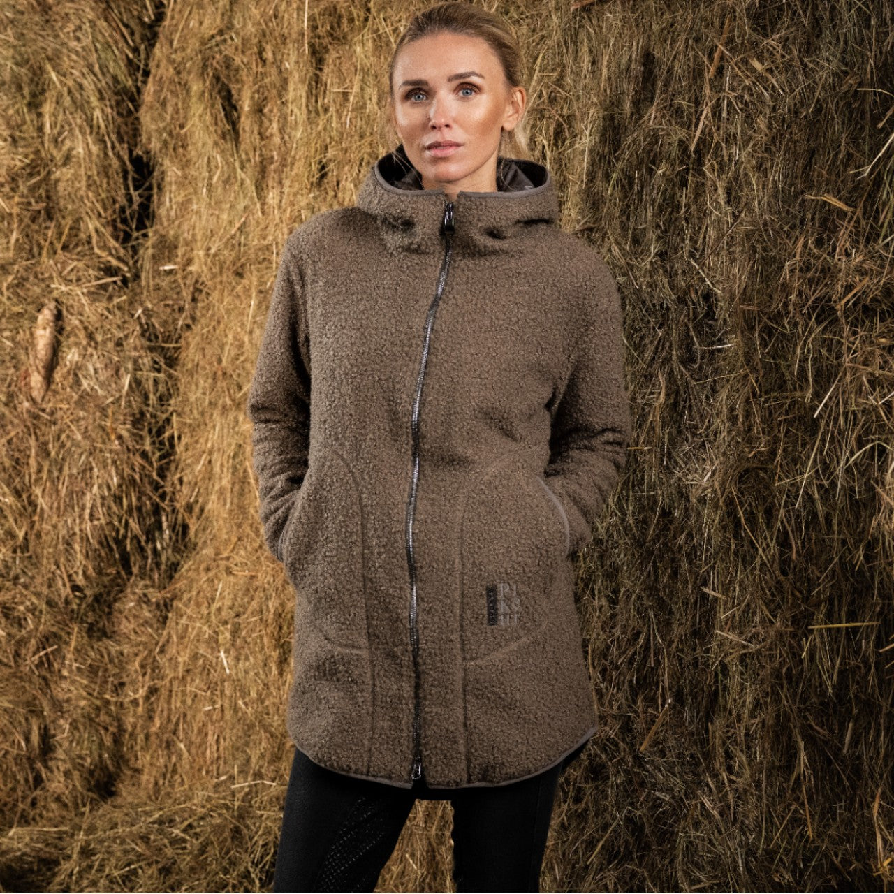 Fleecejacke Damen Sports HW 2025 Teddy Jacke