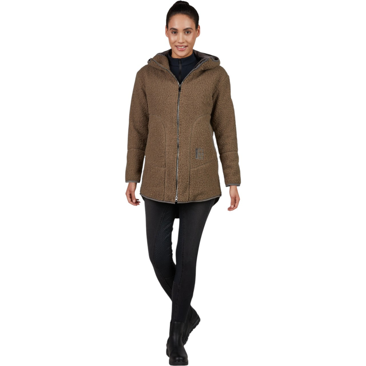 Fleecejacke Damen Sports HW 2025 Teddy Jacke