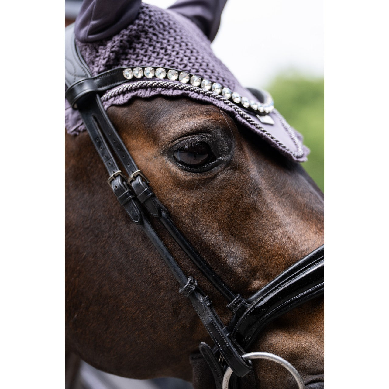 Fliegenhaube Dark Violet Fliegenmütze