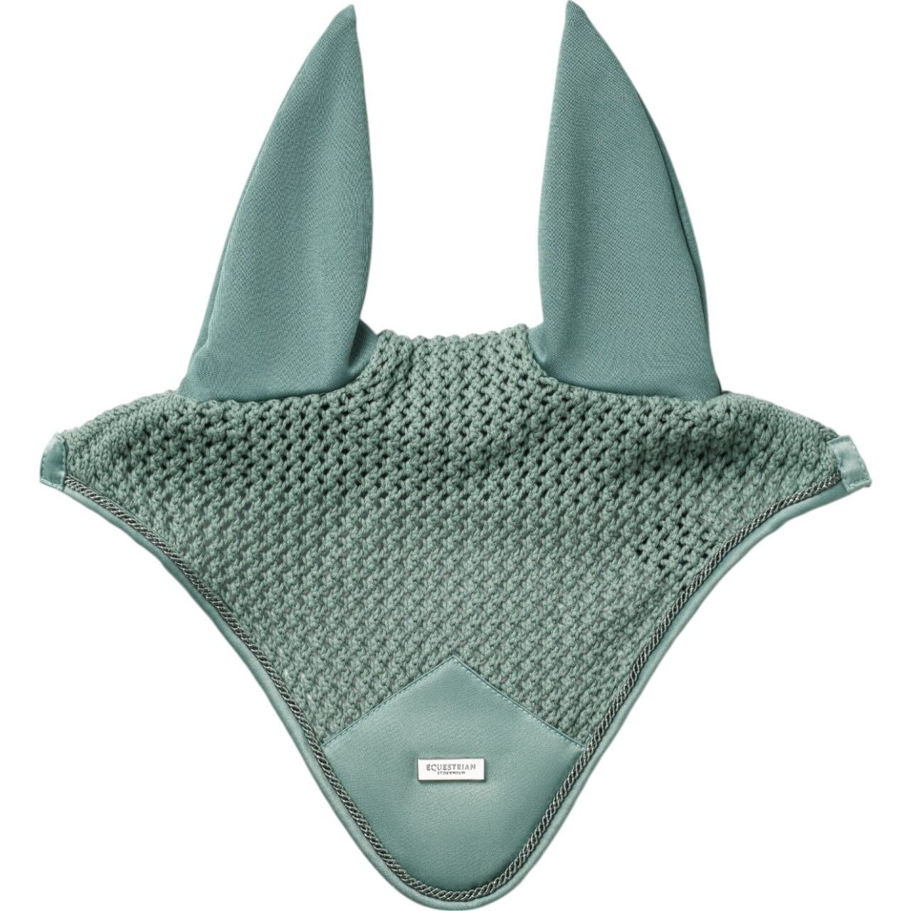 Equestrian Stockholm Fliegenhaube Mint Green Fliegenmütze, Mint Green, Produkt allein auf weißem Hintergrund.