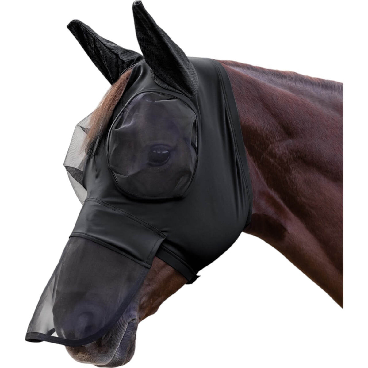 Fliegenmaske Puck mit Nasenschutz Fly Mask