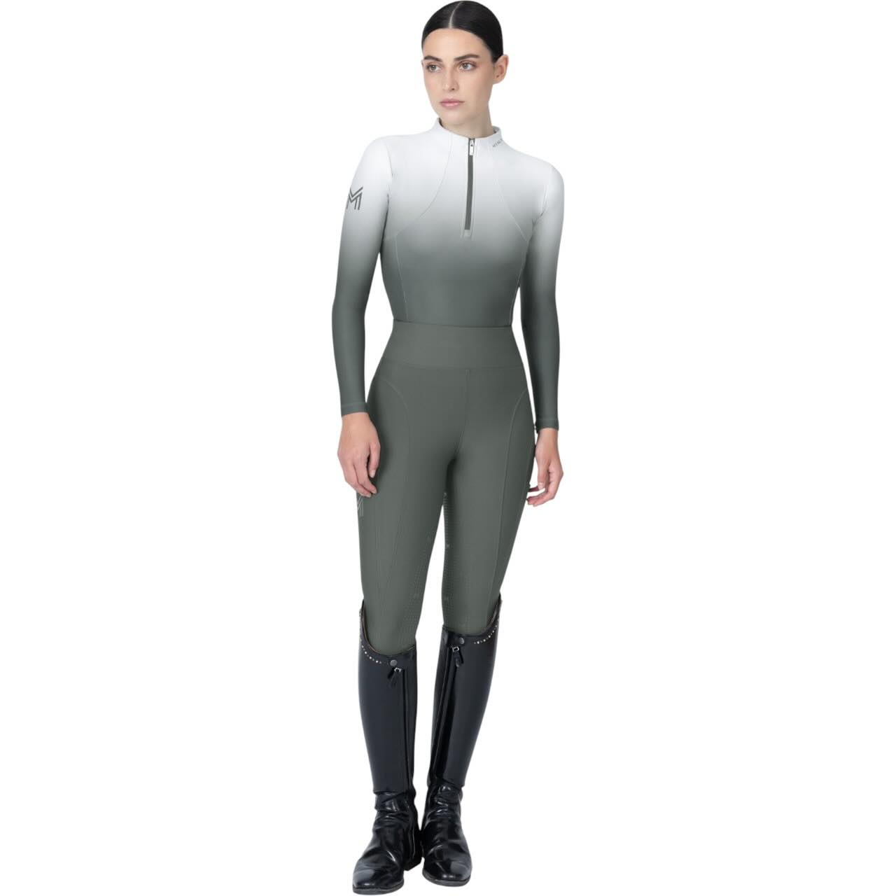 Funktionsshirt Damen Langarm Ombré Base Layer