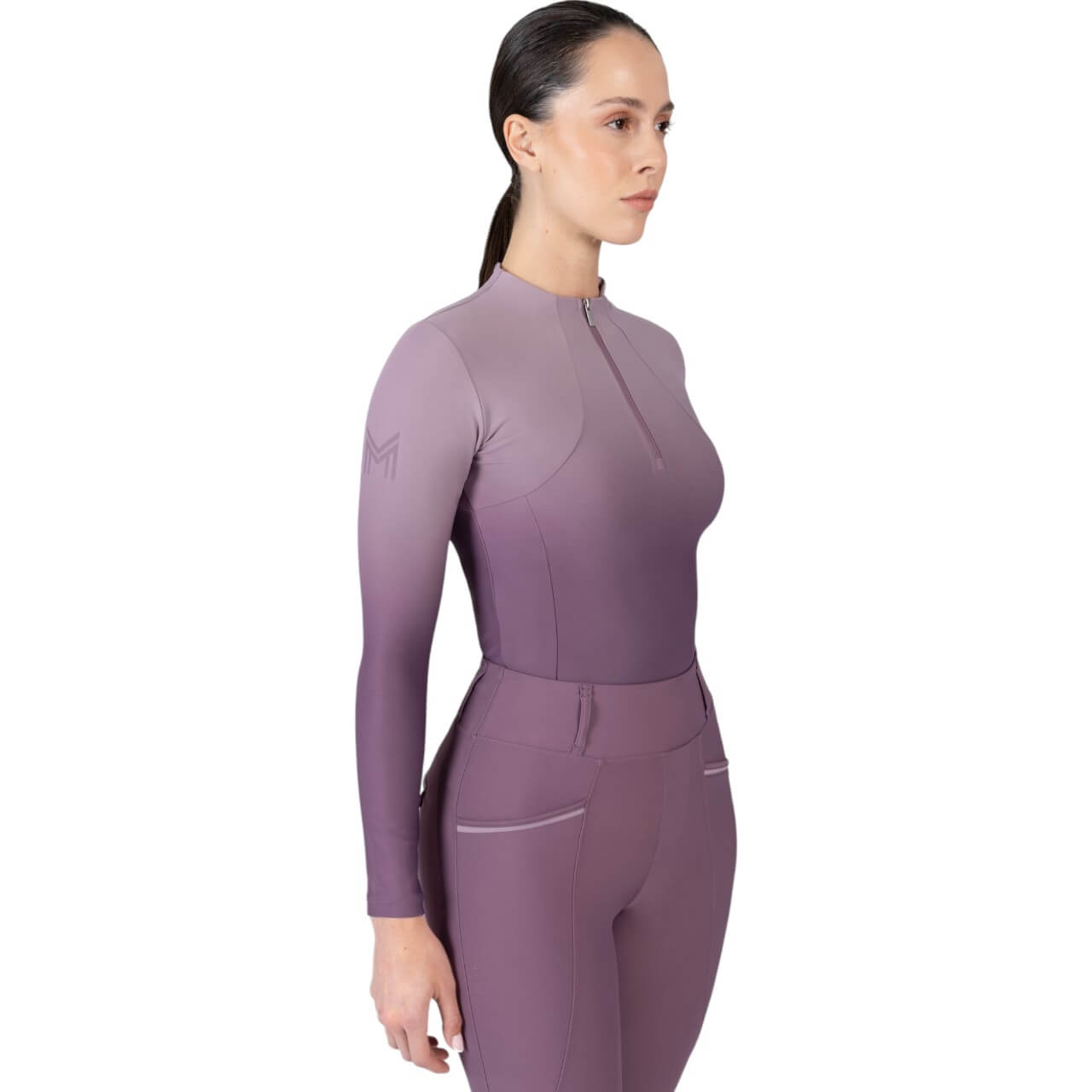 Funktionsshirt Damen Langarm Ombré Base Layer