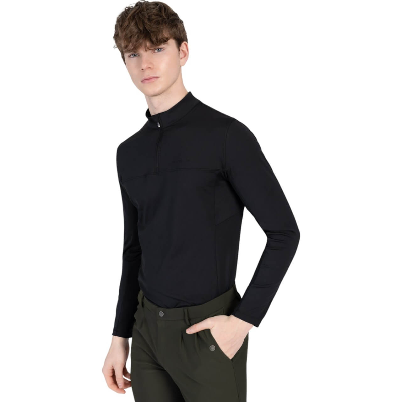 Funktionsshirt Herren Langarm Kent Base Layer