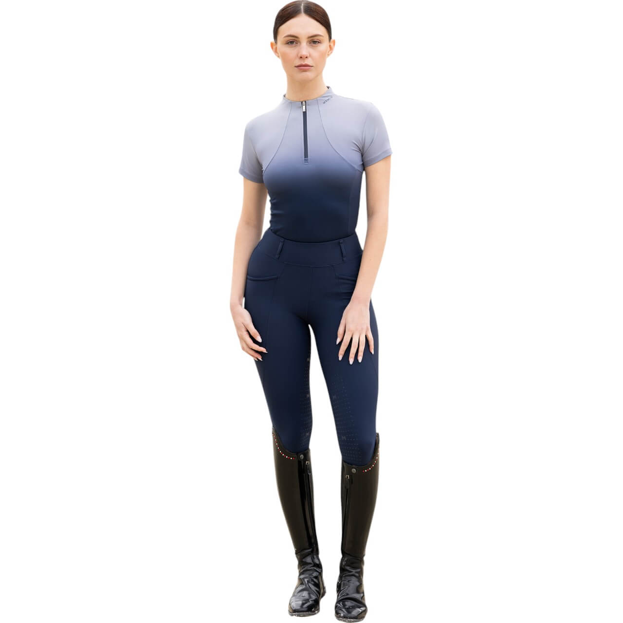 Funktionsshirt Damen Kurzarm Ombré Base Layer