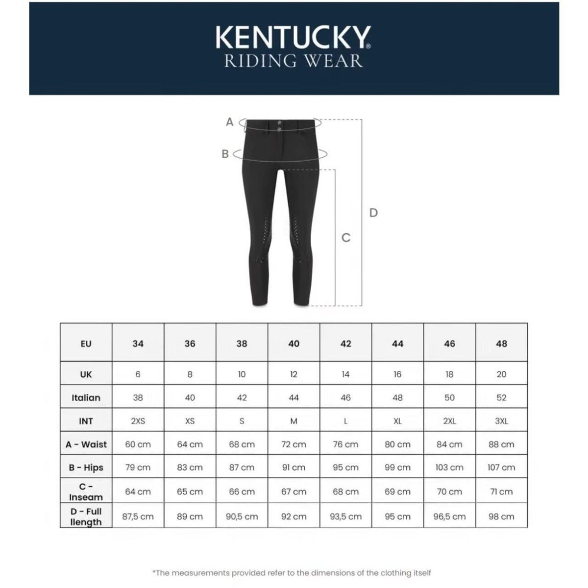 Reitleggings Damen Knee-Grip Classic Leggings