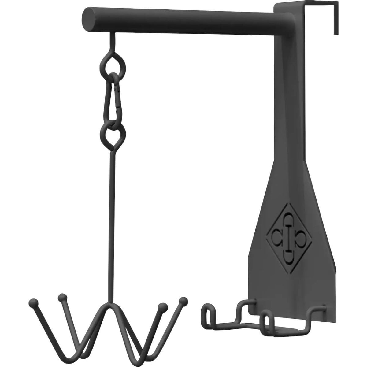 Trensenhalter mit 4 Haken Hakenbefestigung