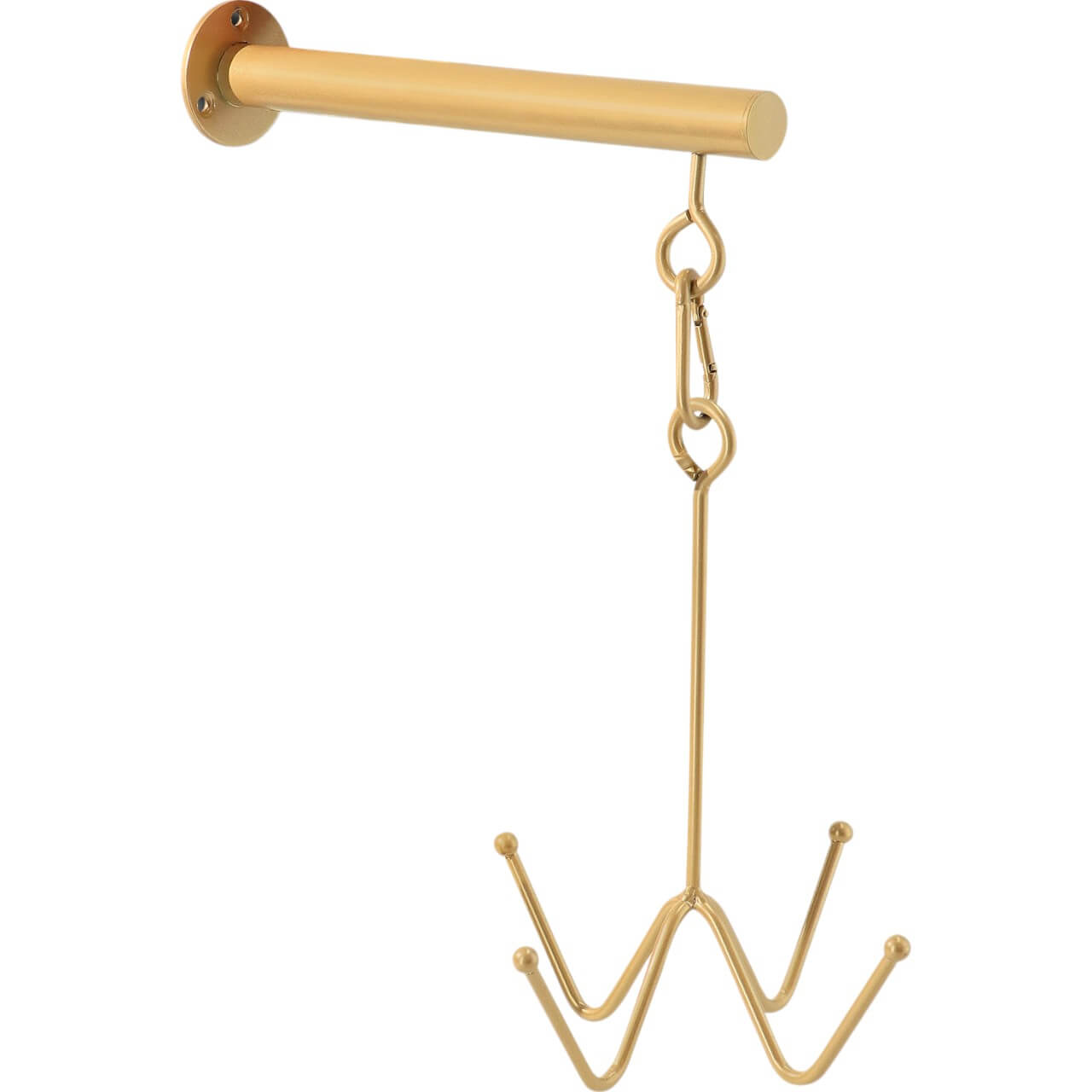 Trensenhalter mit 4 Haken Wandbefestigung