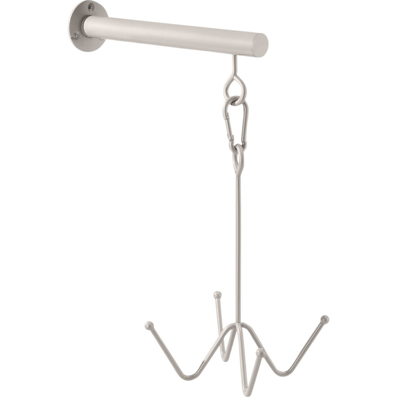 Trensenhalter mit 4 Haken Wandbefestigung