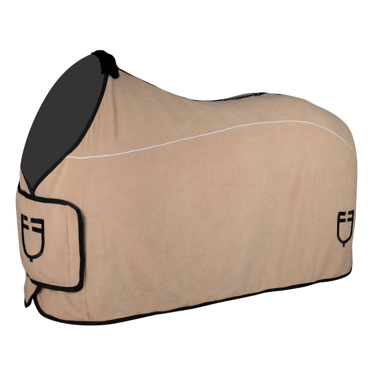 Abschwitzdecke Fleece mit Frontverschluss