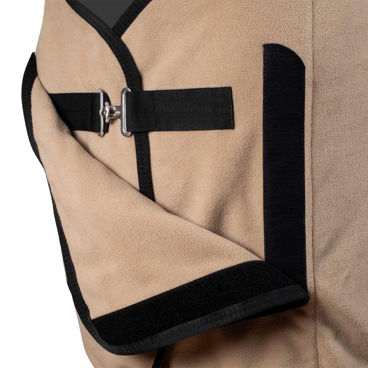 Abschwitzdecke Fleece mit Frontverschluss