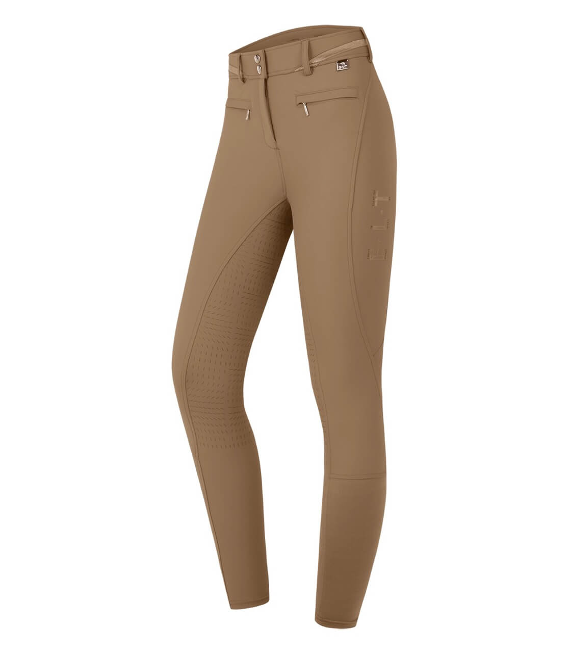 Reithose Damen Full-Grip Maja Glam Curved High Waist Damenreithose Vollbesatz