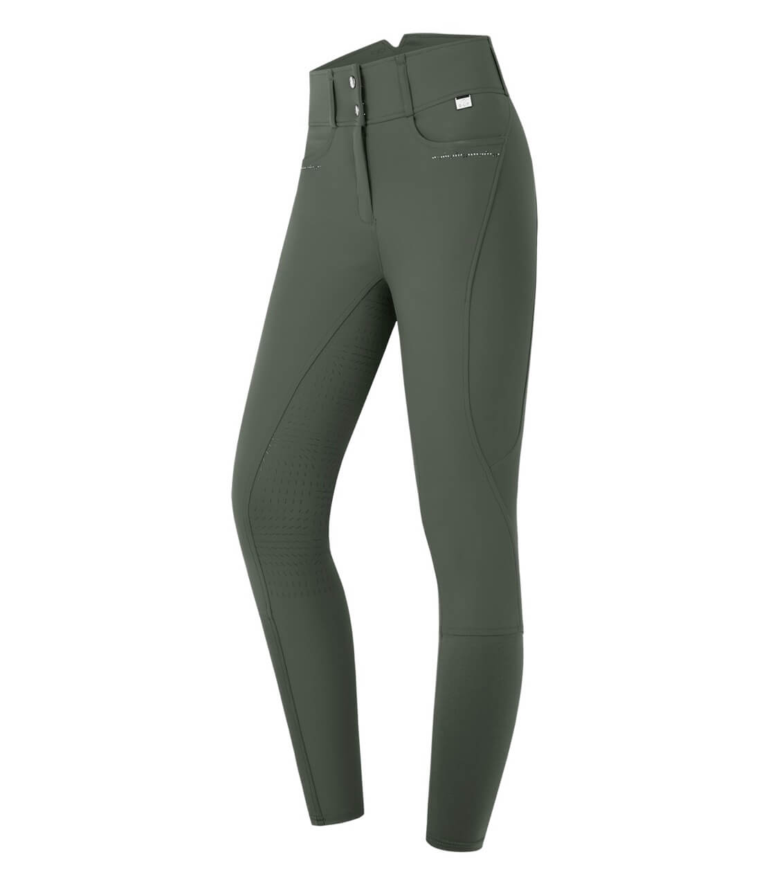 Reithose Damen Full-Grip Mathilda Glam High Waist Damenreithose Vollbesatz