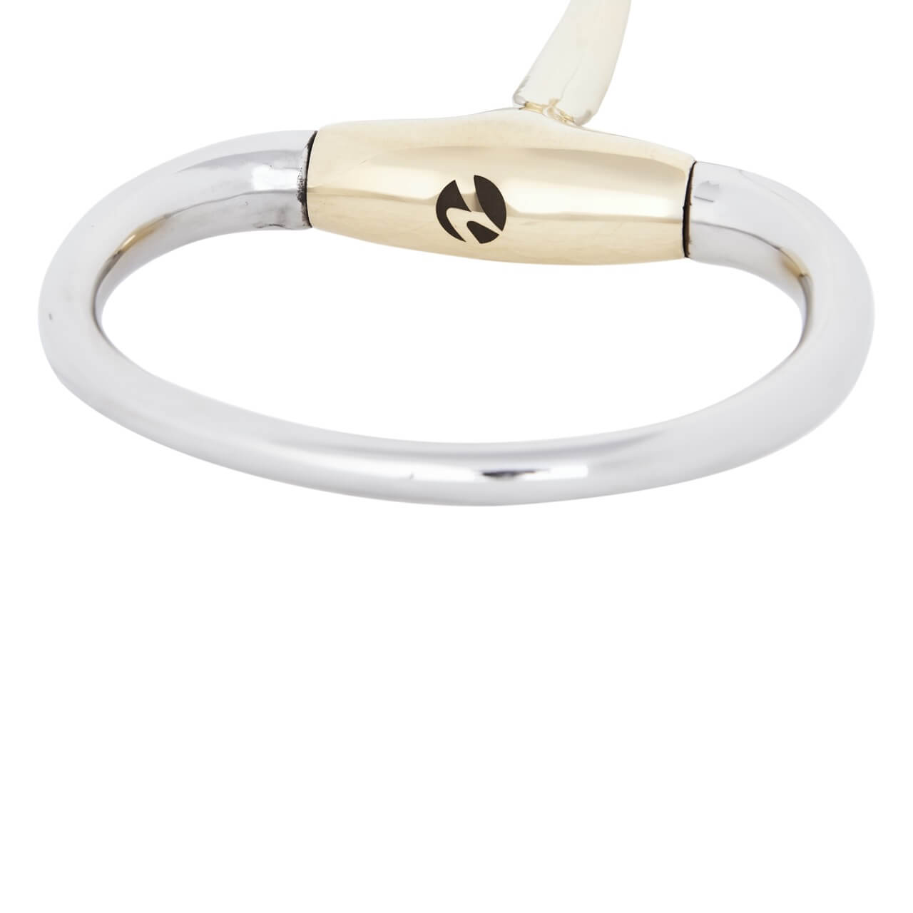 Olivenkopfgebiss Doppelt Gebrochen KAUGAN® 18 mm Trense