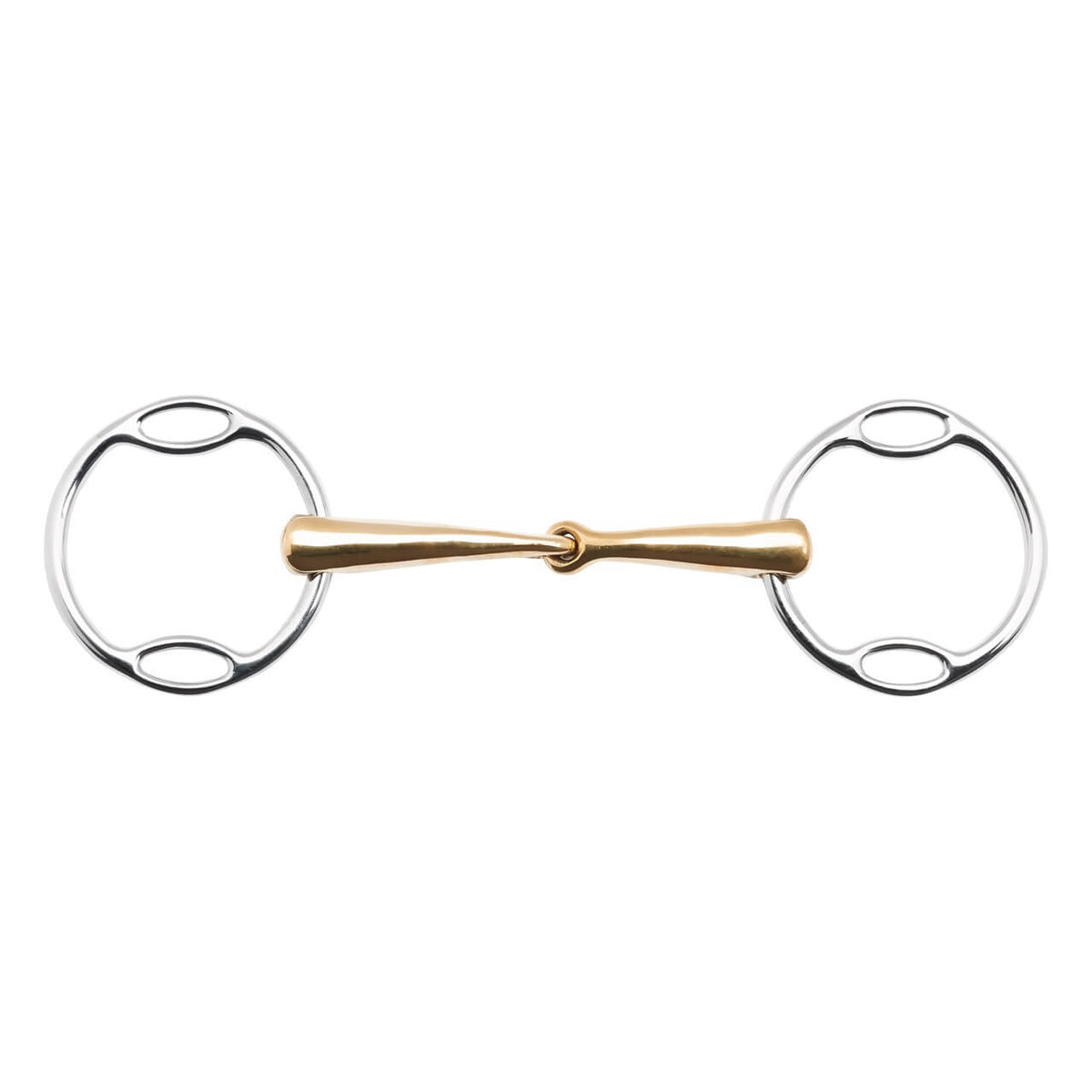 Multi-Ring-Gebiss Wassertrense Einfach Gebrochen KAUGAN®-Shaped 16 mm Soft-Ring