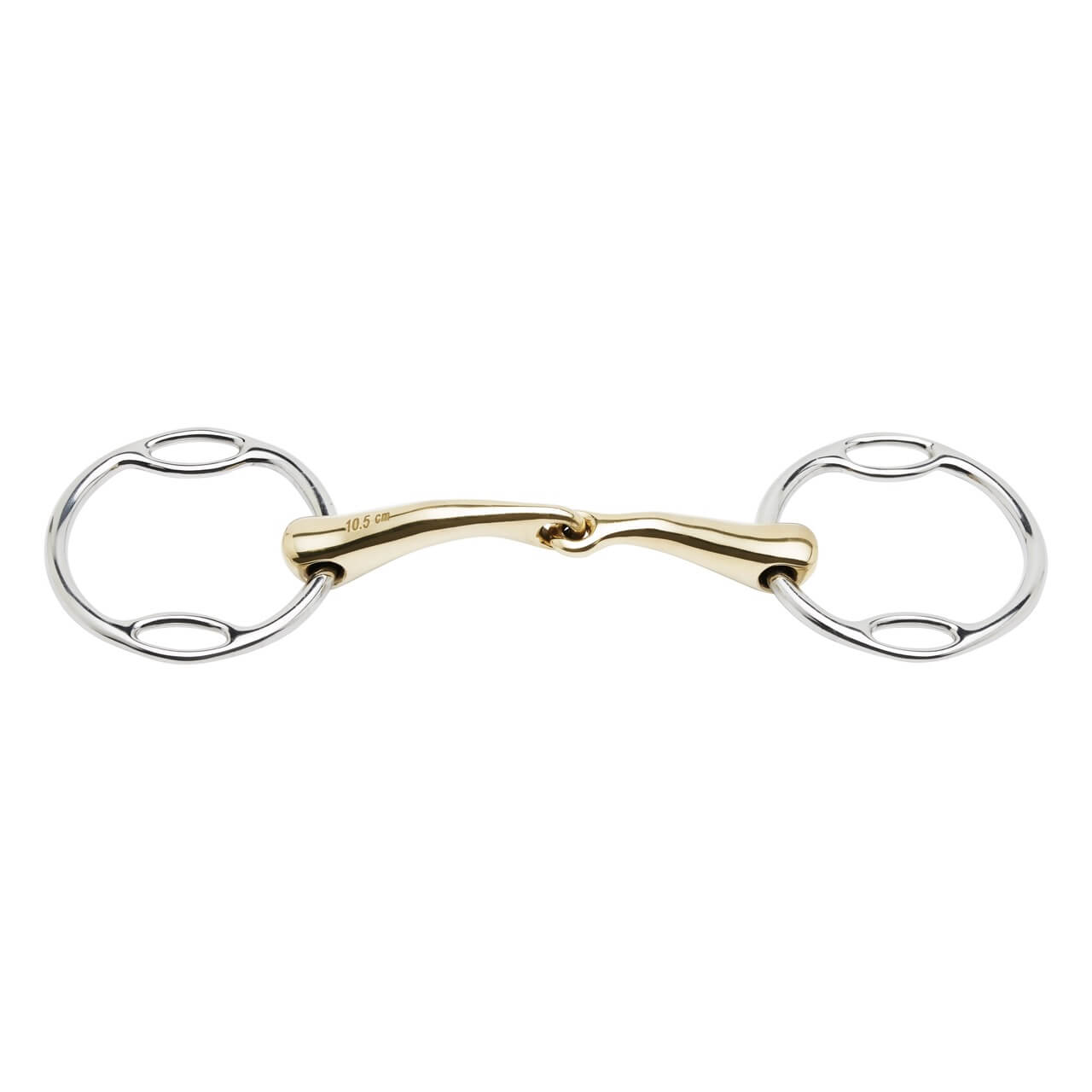 Multi-Ring-Gebiss Wassertrense Einfach Gebrochen KAUGAN®-Shaped 16 mm Soft-Ring