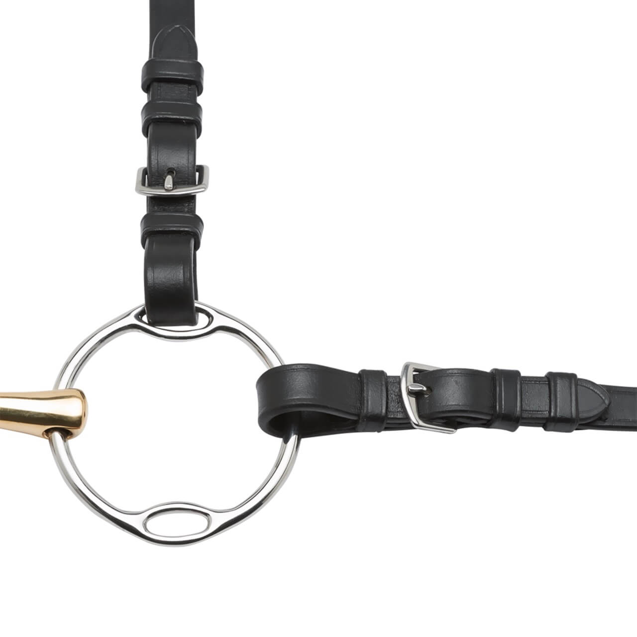Multi-Ring-Gebiss Wassertrense Einfach Gebrochen KAUGAN®-Shaped 14 mm Soft-Ring