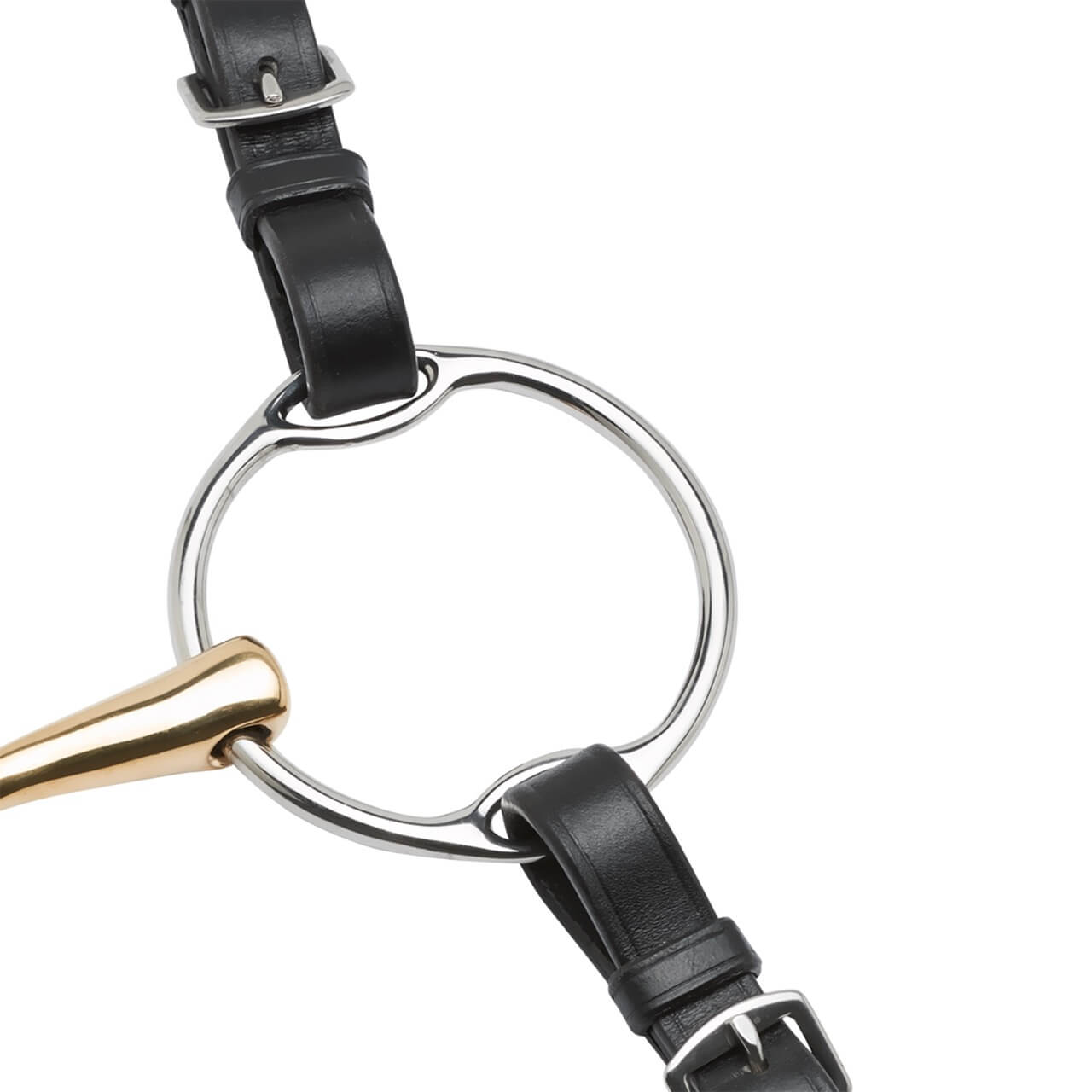 Multi-Ring-Gebiss Wassertrense Einfach Gebrochen KAUGAN®-Shaped 14 mm Soft-Ring