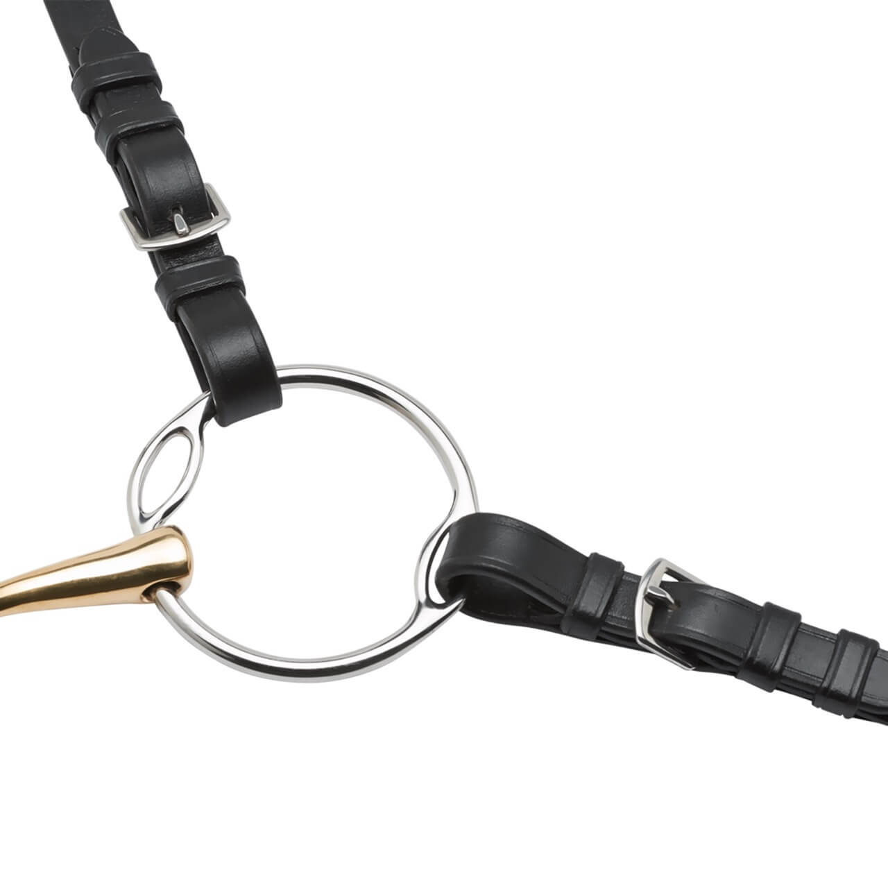 Multi-Ring-Gebiss Wassertrense Einfach Gebrochen KAUGAN®-Shaped 16 mm Soft-Ring