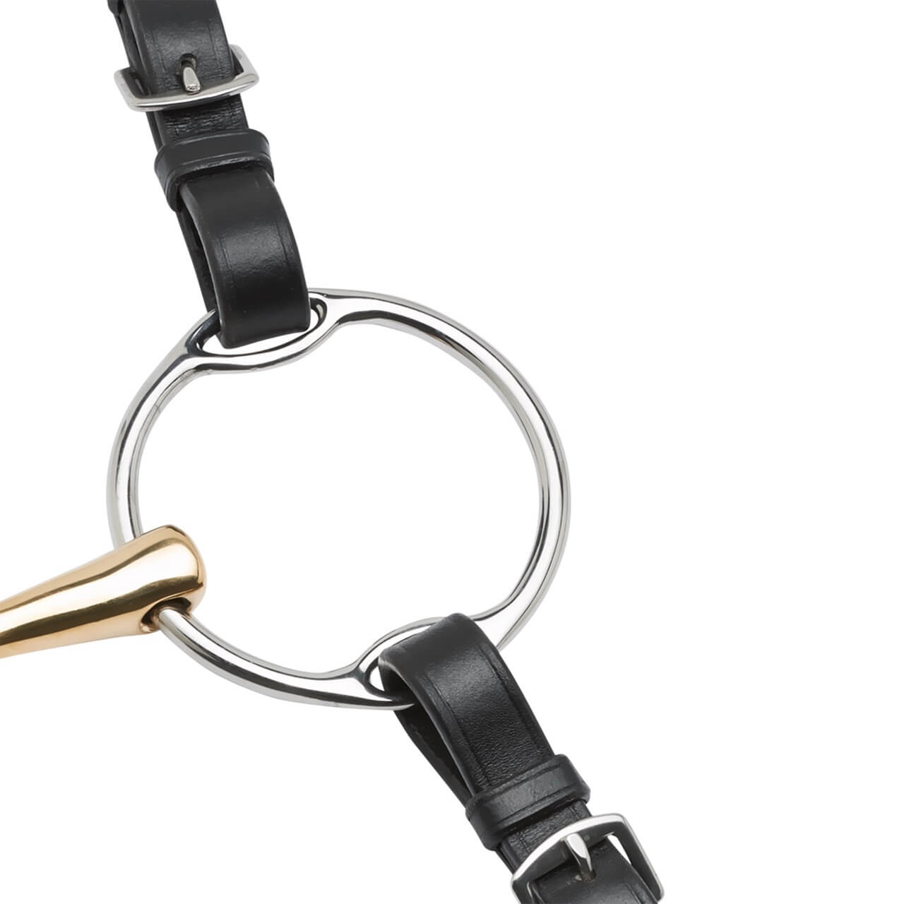 Multi-Ring-Gebiss Wassertrense Doppelt Gebrochen KAUGAN®Shaped 14 mm Soft-Ring