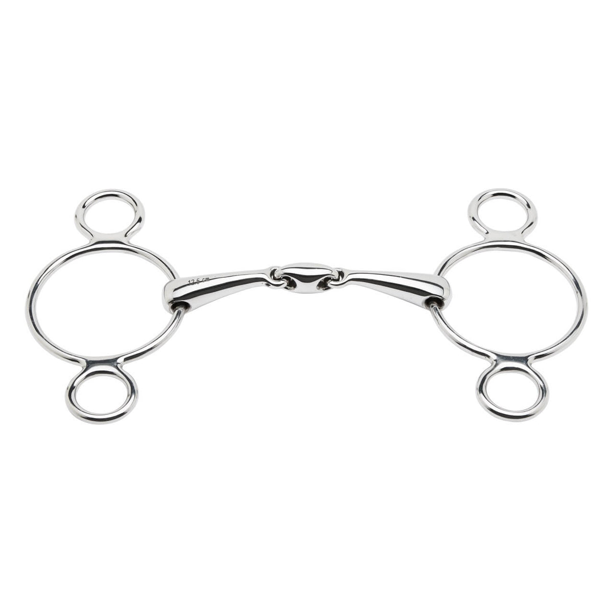 3 Ring Trense Doppelt Gebrochen 16 mm Gebiss