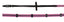 Schwarz/Pink