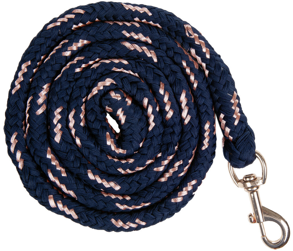 Leidtouw Rosegold 1,80 m met karabijnhaak leidtouw
