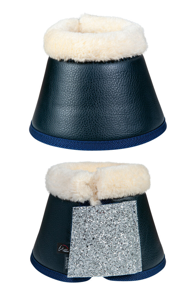 Hufglocken Sparkle mit Glitzer-Klett Ballenschutz