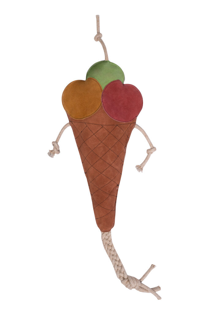 Pferdespielzeug Ice Cream aus Leder Beschäftigung