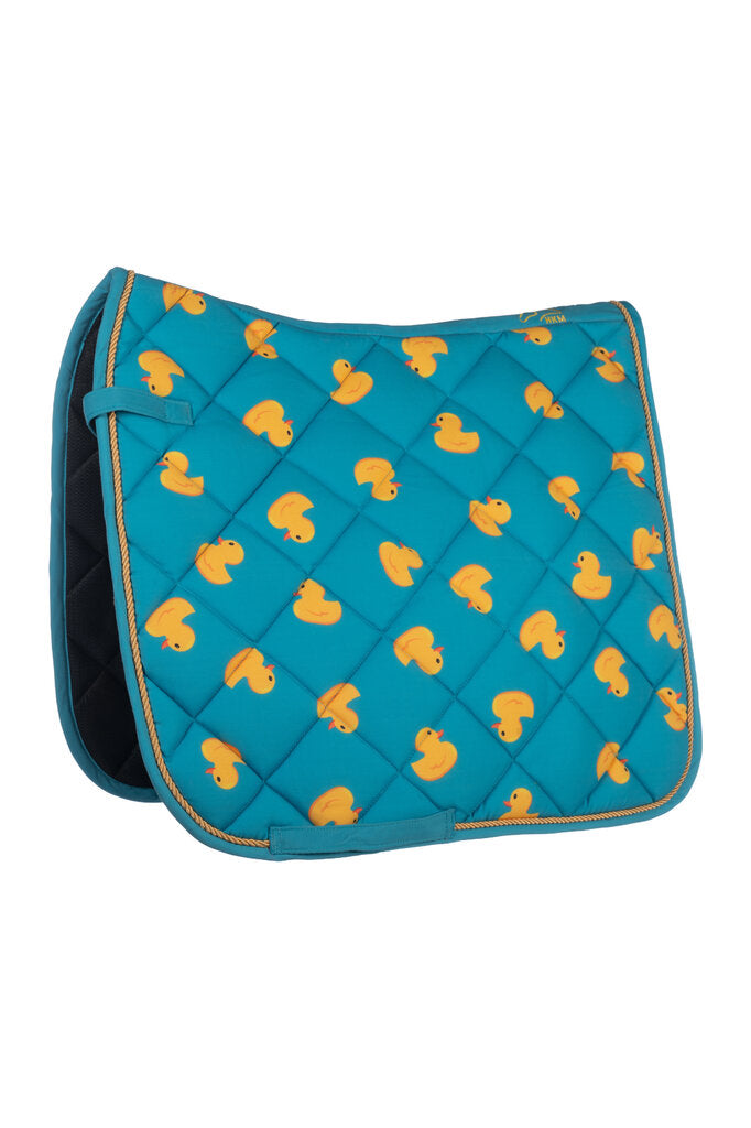 Schabracke Naples mit bunten Motiven Satteldecke