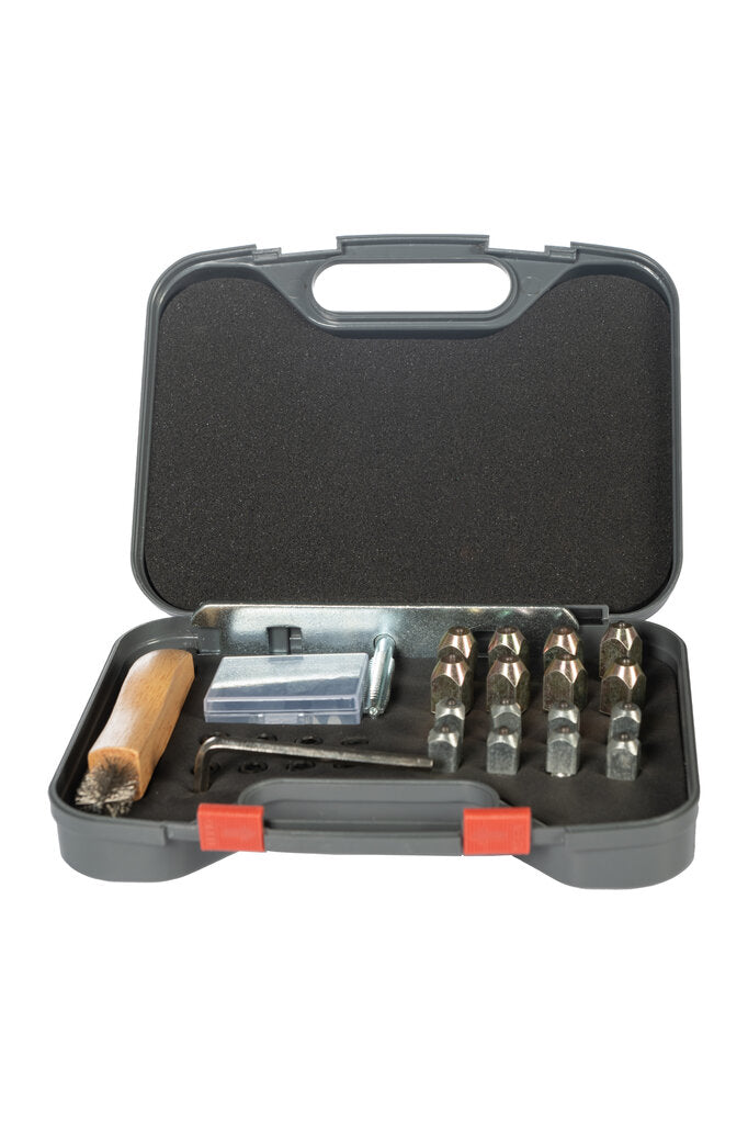 Stollenkoffer mit Set 3/8 Gewinde Hufzubehör