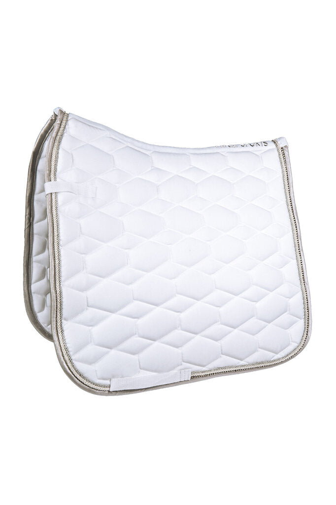 Schabracke Crystal Fashion mit Doppelkordel Satteldecke