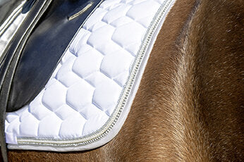 Zadeldek Crystal Fashion met dubbel koord Zadeldoek