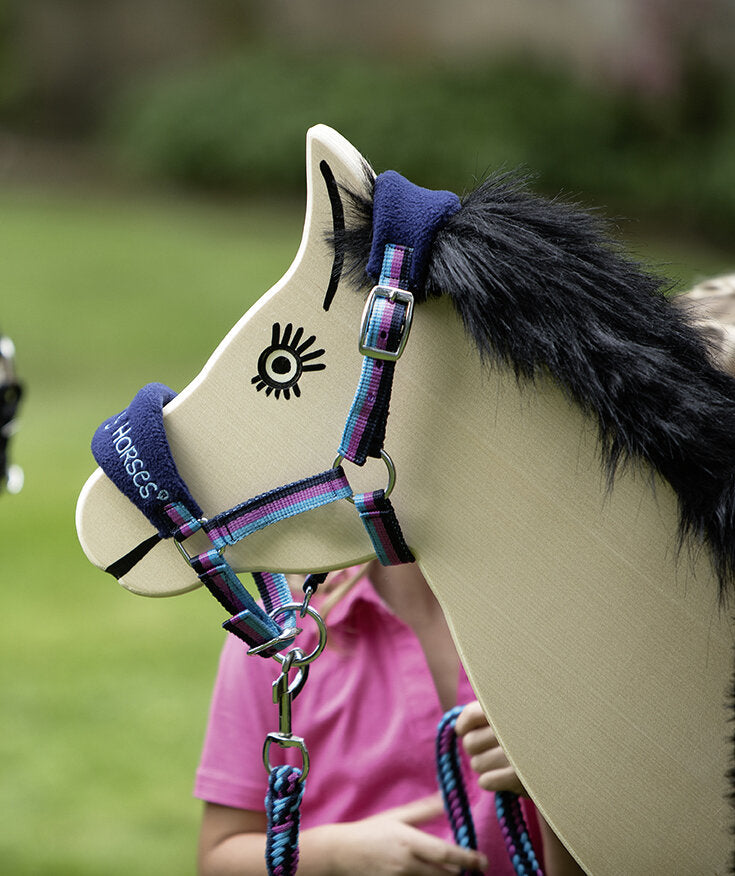 Stallhalfter gemustert für Shettys und Mini-Shettys Ponyhalfter