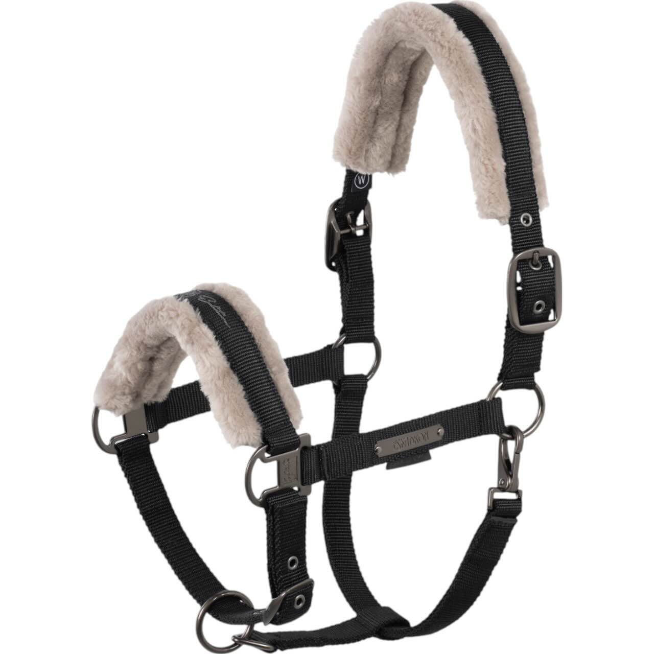 Halfter Double Pin Faux Fur Platinum 2025 Fellhalfter