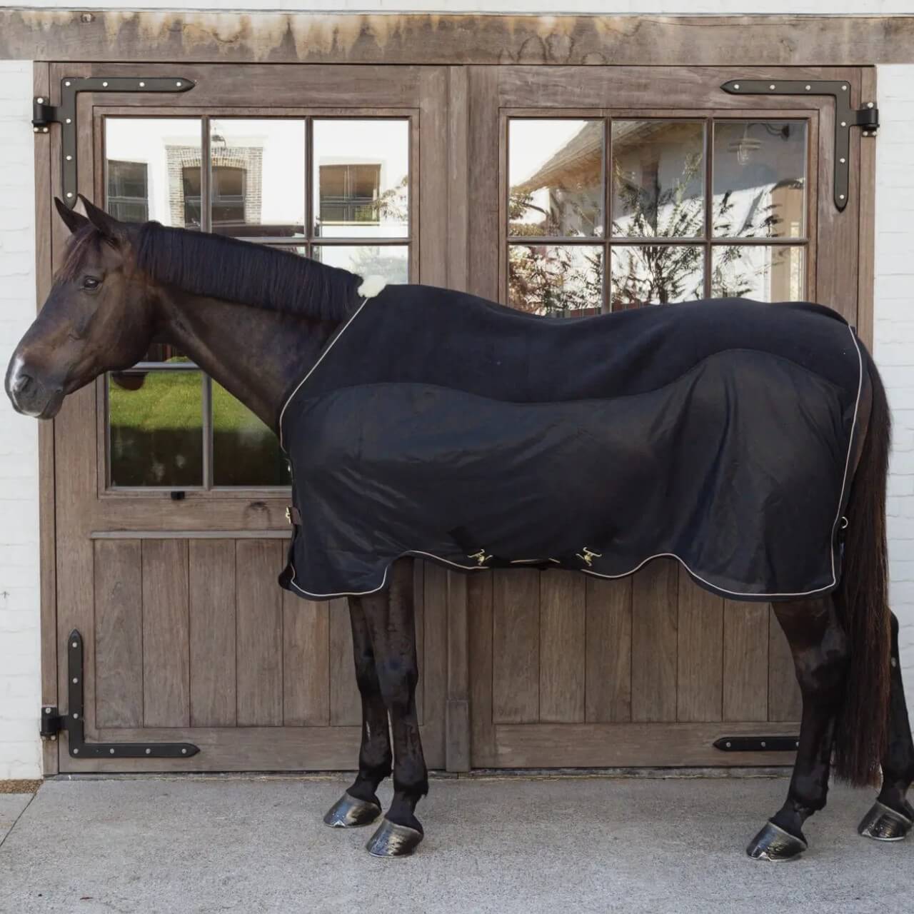 Abschwitzdecke Fleece Mesh Cooler Combo