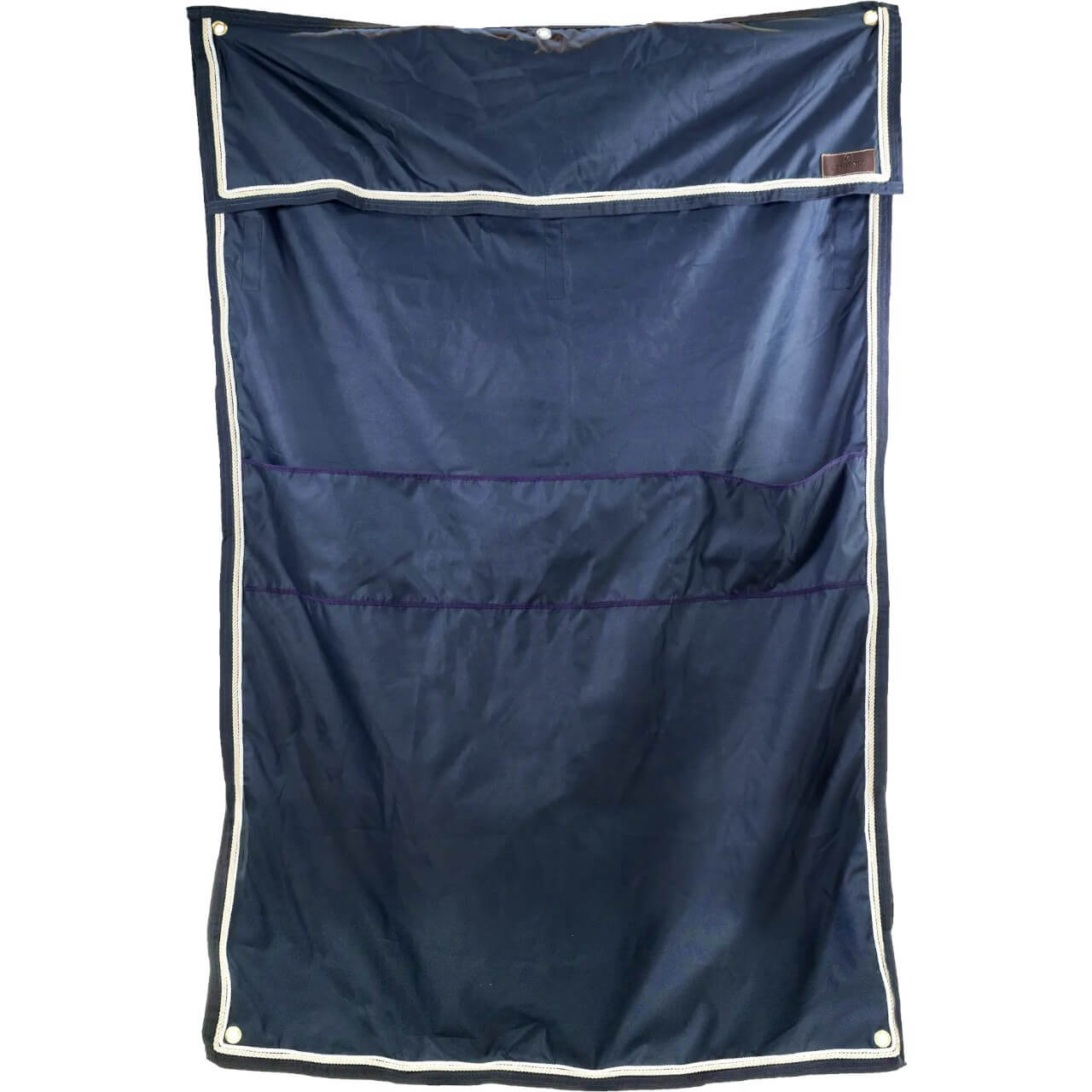 Boxenwandvorhang Classic mit Taschen