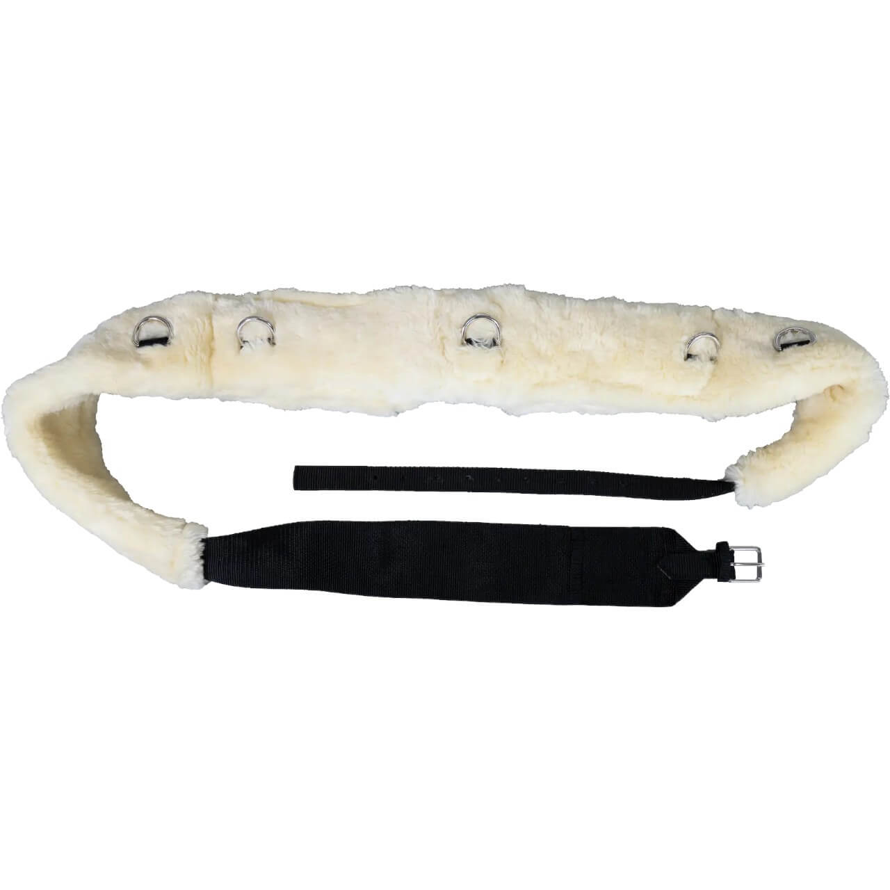 Führanlagengurt Nylon Lammfell Longiergurt