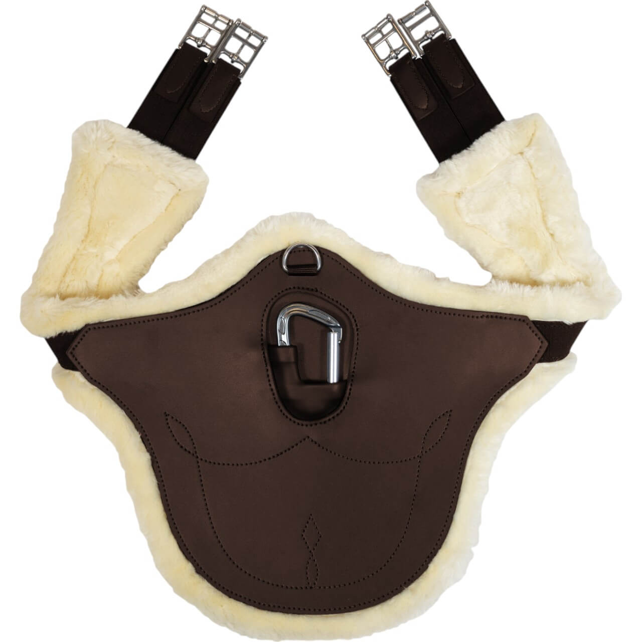Stollengurt Anatomisch Lammfell Sattelgurt