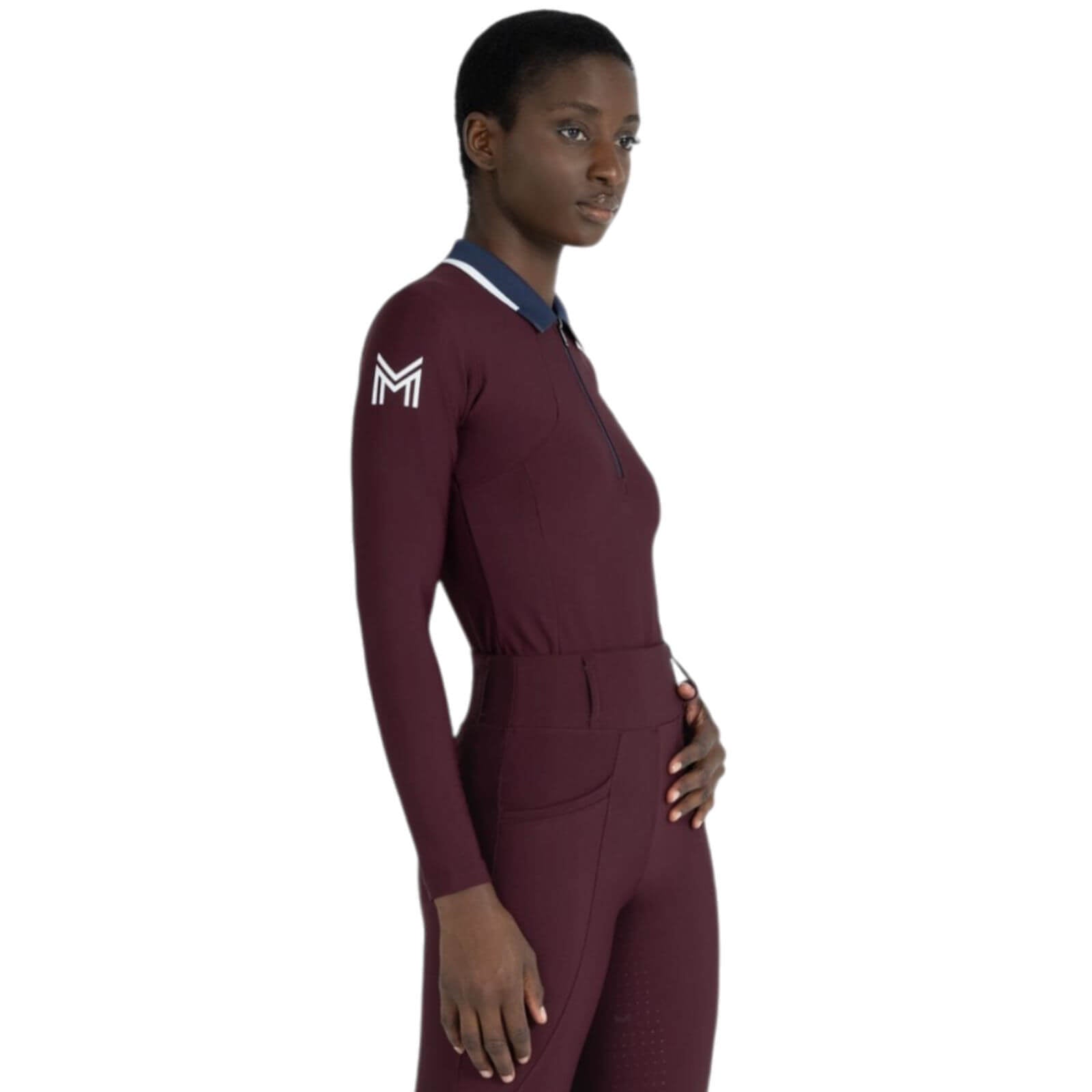 Langarmshirt Damen Concept Long Sleeve Polo Shirt Baselayer