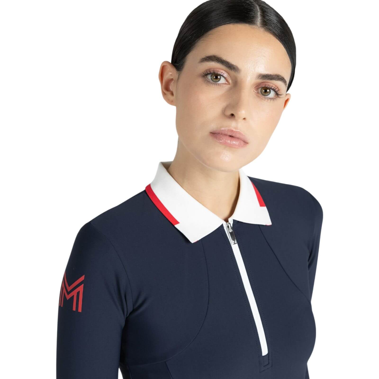 Langarmshirt Damen Concept Long Sleeve Polo Shirt Baselayer