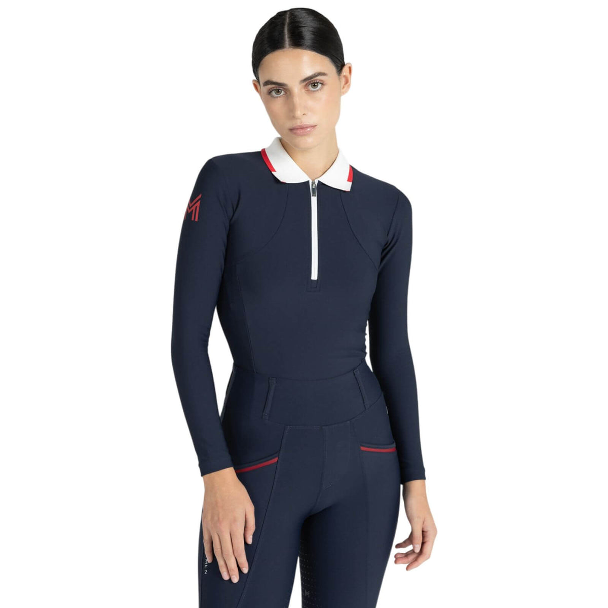Langarmshirt Damen Concept Long Sleeve Polo Shirt Baselayer