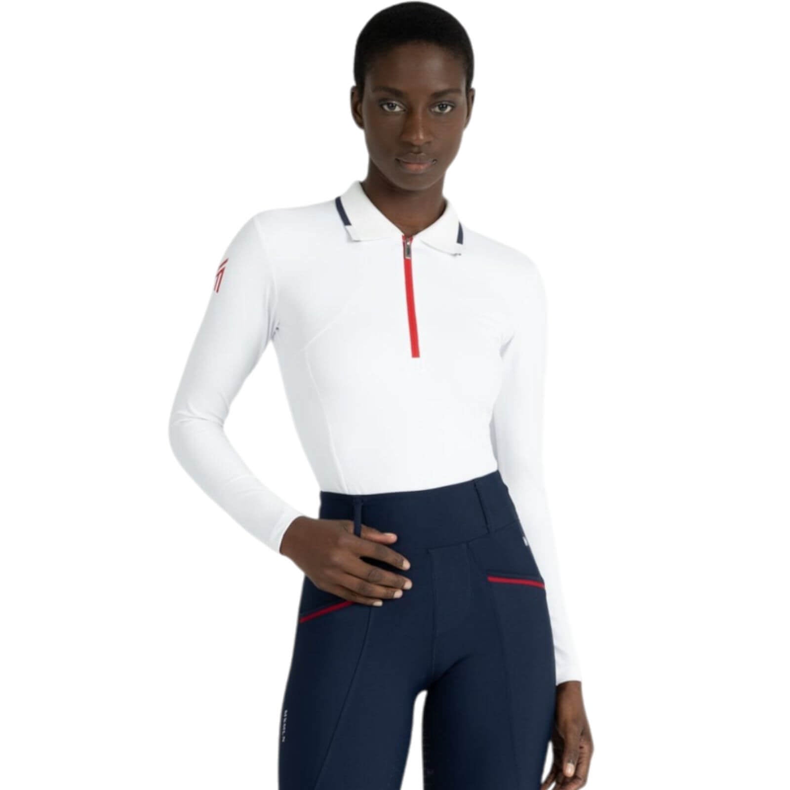 Langarmshirt Damen Concept Long Sleeve Polo Shirt Baselayer