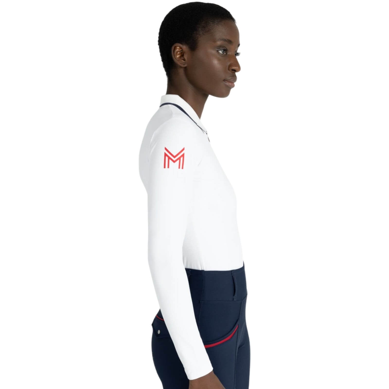 Langarmshirt Damen Concept Long Sleeve Polo Shirt Baselayer