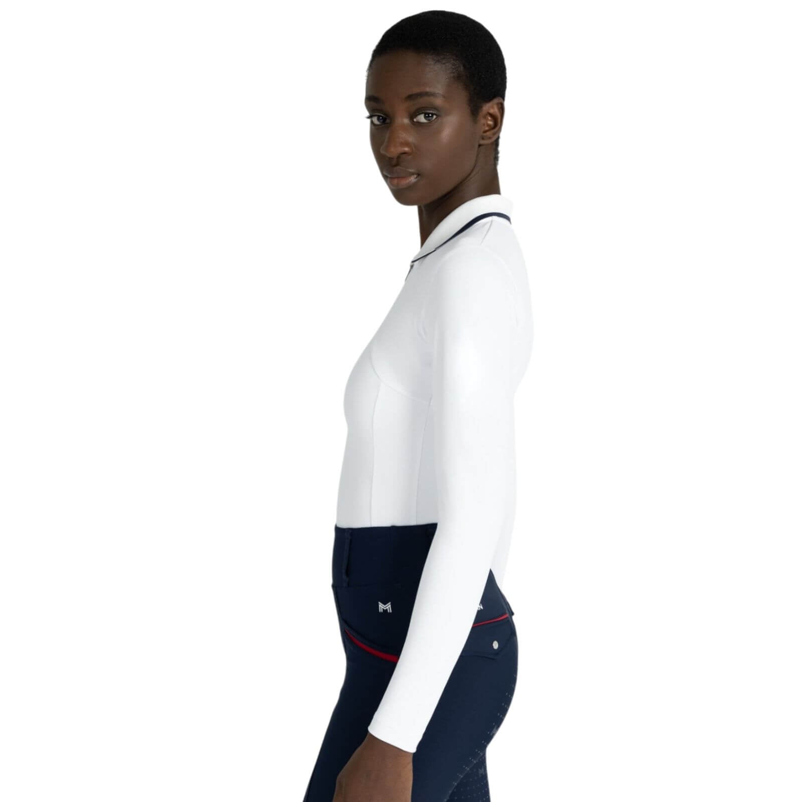 Langarmshirt Damen Concept Long Sleeve Polo Shirt Baselayer